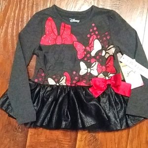 Disney Minnie Mouse Top - Size 4